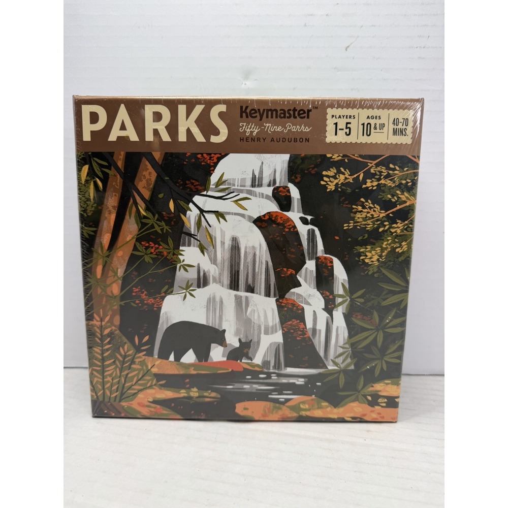 PARKS Board Game Keymaster Games Fifty-Nine Parks NEW Factory Sealed